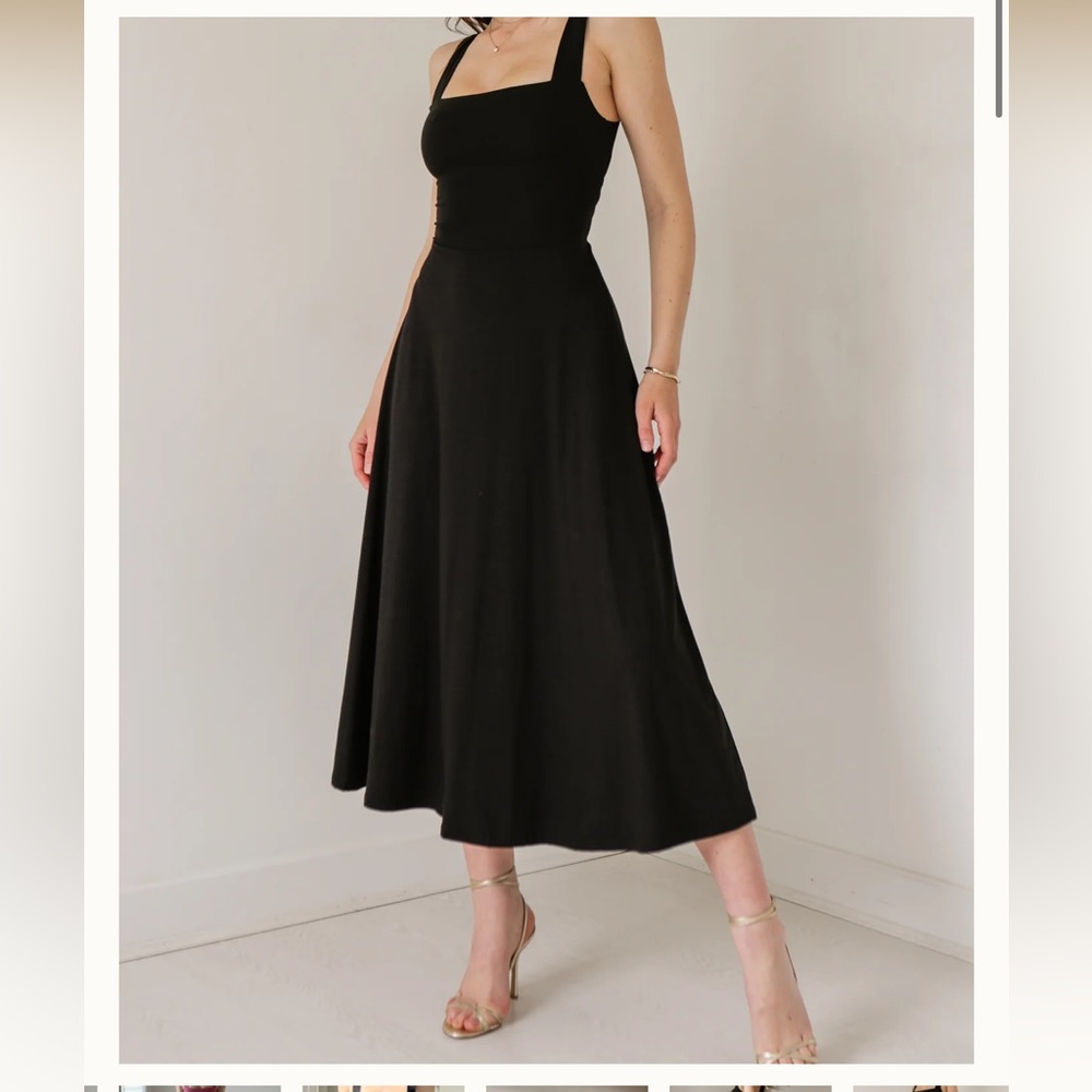 Black AYM Audrey Dress
